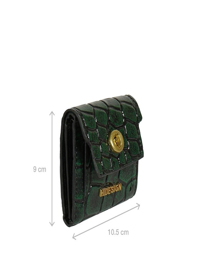 HIDESIGN Genuine Leather Womens Tri-Fold Wallet - Image 2